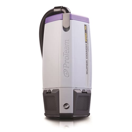 Aspiradora tipo Mochila ProTeam® Super Coach Pro 10 con Kit de Herramientas para Piso Xover D, Capacidad de 10 Cuartos